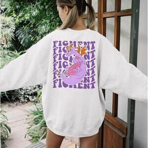Disney Figment Est 1983 Magic Kingdom 2 Sided Sweatshirt